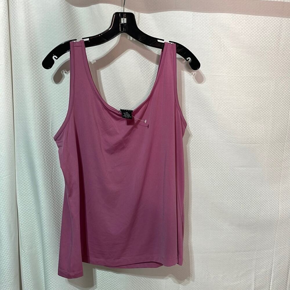 INC 1x orchid stretch cami tank top euc worn once